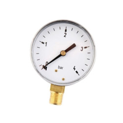 Manometr fi 63 0-4 bar, 1/4" dół
