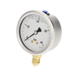 Manometr fi 63 0-40 bar, 1/4" dół