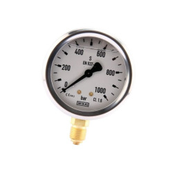 Manometr fi 63 0-1000 bar, 1/4" dół WIKA MA631000L04PLGF