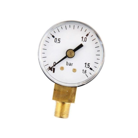 Manometr fi 40 0-1,6 bar, 1/8" dół