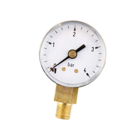 Manometr fi 40 0-4 bar, 1/8" dół