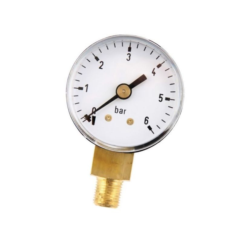 Manometr fi 40 0-6 bar, 1/8" dół