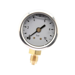 Manometr fi 40 0-10 bar, 1/8" dół