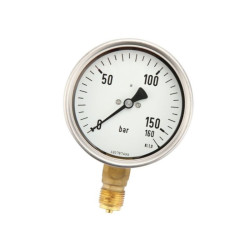 Manometrfi 100 0-160 bar, 1/2" dół