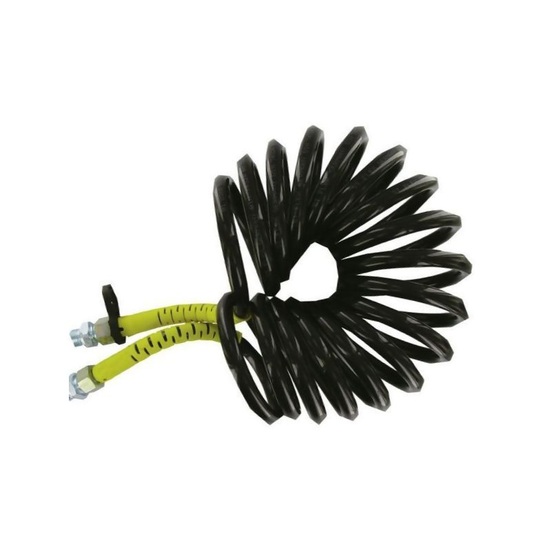 Przewód pneumatyczny spiralny, M22 x 1,5, żółta