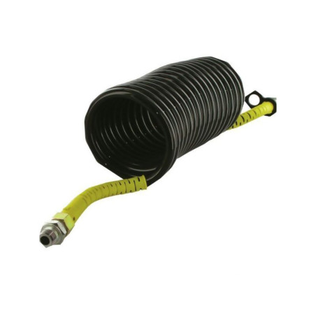 Przewód pneumatyczny spiralny, M16 x 1,5, żółta
