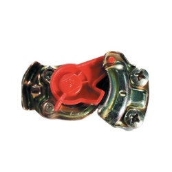 Złacze pneumatyczne czerwone 2-obw., M16x1,5