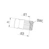 Nakrętka M36x2 28L MV28L Voss 8716106787180