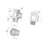 Przyłącze 90 stopni, gwint przyłącza 3/8"BSP-gwint złącza 18x1,5 -10S Voss 248S10SR38