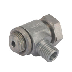 Przyłącze 90 stopni, gwint przyłącza 1/8"BSP-gwint złącza 8X1,0 -4LL Voss 248S4LLR18