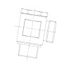 Przyłącze 90 stopni, gwint przyłącza 1/8"BSP-gwint złącza 8X1,0 -4LL Voss 248S4LLR18