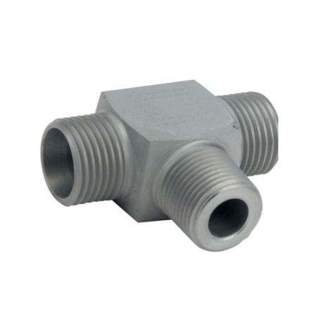 Przyłącze trójnikowe poziome, gwint przyłącza 3/8"BSPT-gwint złącza 18x1,5 -12L Voss 20112LRK38