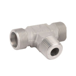 Przyłącze trójnikowe poziome, gwint przyłącza 1/2"BSPT-gwint złącza 22x1,5 -14S Voss 20114SR12