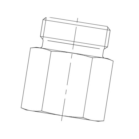 Nakr.zł.15L-12x17 CYL. NIEOBR. GAS15LR38 Voss GAS15LR38