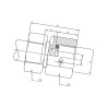 Przyłącze manometru M16x1,5 -10L -1/4"BSP Voss 25010LR14