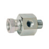 Przyłącze E, gwint przyłącza 1/8"BSP-gwint złącza 1/8"BSP z punktem pomiarowym Burnett & Hillman VNBW02M02