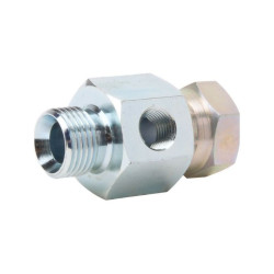 Przyłącze E, gwint przyłącza 1/2"BSP-gwint złącza 1/4"BSP z punktem pomiarowym Burnett & Hillman VNBW08M04