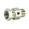 Przyłącze E, gwint przyłącza 3/4"BSP-gwint złącza 1/8"BSP z punktem pomiarowym Burnett & Hillman VNBW12M02