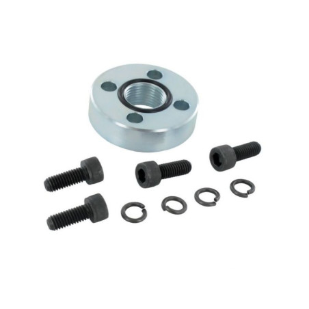 Kołnierz przyłączeniowy 30mm - 3/8"BSP, M6x16-4szt Oleo Tecnica