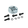 Kołnierz przyłączeniowy 30mm - 3/8"BSP, M6x16-4szt Oleo Tecnica