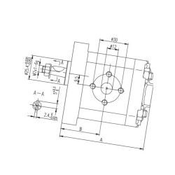 Pompa zębata , GR1 typ E-10-N, rozmiar 1, 1,1cc S C18E
