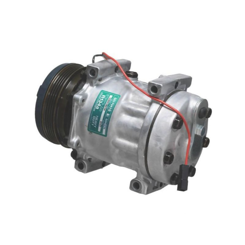 Sprężarka 12V koło Poly–V4 112, Sanden 8719607039338