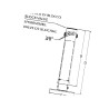 Stopa podporowa, hydrauliczna STR1050 Simol 8719493943344