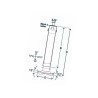 Stopa podporowa, hydrauliczna STR1150P Simol 8719493943559