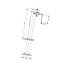 Stopka podporowa STRKRA1100FL1 Simol 8719493944228