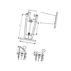 Stopka podporowa STRDN513S Simol 8719607000376