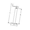 Stopka podporowa STR1536 Simol 8716106075355