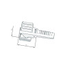 Armatura wtłaczana DN08/M22 V2 HD260202RVS Dicsa HD260202RVS