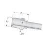 Końcówka DN10-1/4 BSPT PNT104 Alfagomma PNT104
