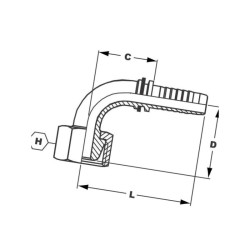 Armatura wtłacz. DN06-M14x1,5