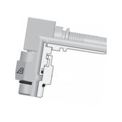 Końcówka 90° DN13-7/8 SAE PAC131490 Alfagomma PAC131490