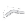 Końcówka DN10-Ø10 mm-45° PT101045 Alfagomma PT101045