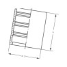 Tuleja wtłaczana Ø54x60mm DN40 SFA95C38 Alfagomma SFA95C38