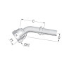 Armatura wtłaczana DN13-1/2 BSP-45°