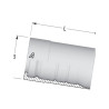 Tuleja wtłaczana Ø38x60.1mm DN SFA4H20 Alfagomma SFA4H20