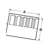 Tuleja wtłaczana Ø77x91mm DN50 32GSP1F4 Gates 5414465873805
