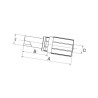Armatura wtłaczana +tuleja DN8-8mm 5G8MSP Gates 5412571534580