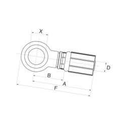 Armatura wtłaczana DN10-3/8BSP uchw 6G6BSPBJ Gates 5412571533927