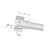 Końcówka DN20-M36x1,5-gaz PGF2036 Alfagomma 8719493101201