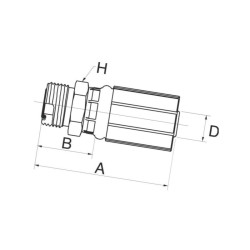 Armatura wtłaczana DN10-11/16 ORFS 6G6MFFOR Gates 5414465951305