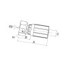 Armatura wtłaczana DN8-3/8 BSP 5G6FBSPORX Gates 5414465332715