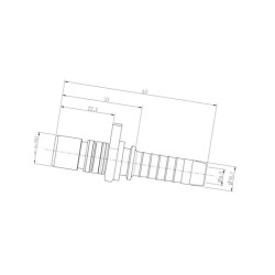 Złączka WEO 3/8&quot WEO147160646 Cejn 7391390212207