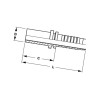Końcówka DN13-Ø14 mm PU1314 Alfagomma PU1314