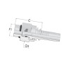 Końcówka DN13-7/8 SAE PAC1314 Alfagomma PAC1314