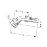 Armat.wtłacz.DN20-M30x1,5-45°