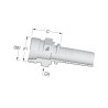 Końcówka DN20-M30x2,0-22L PR2022 Alfagomma 8719493100815